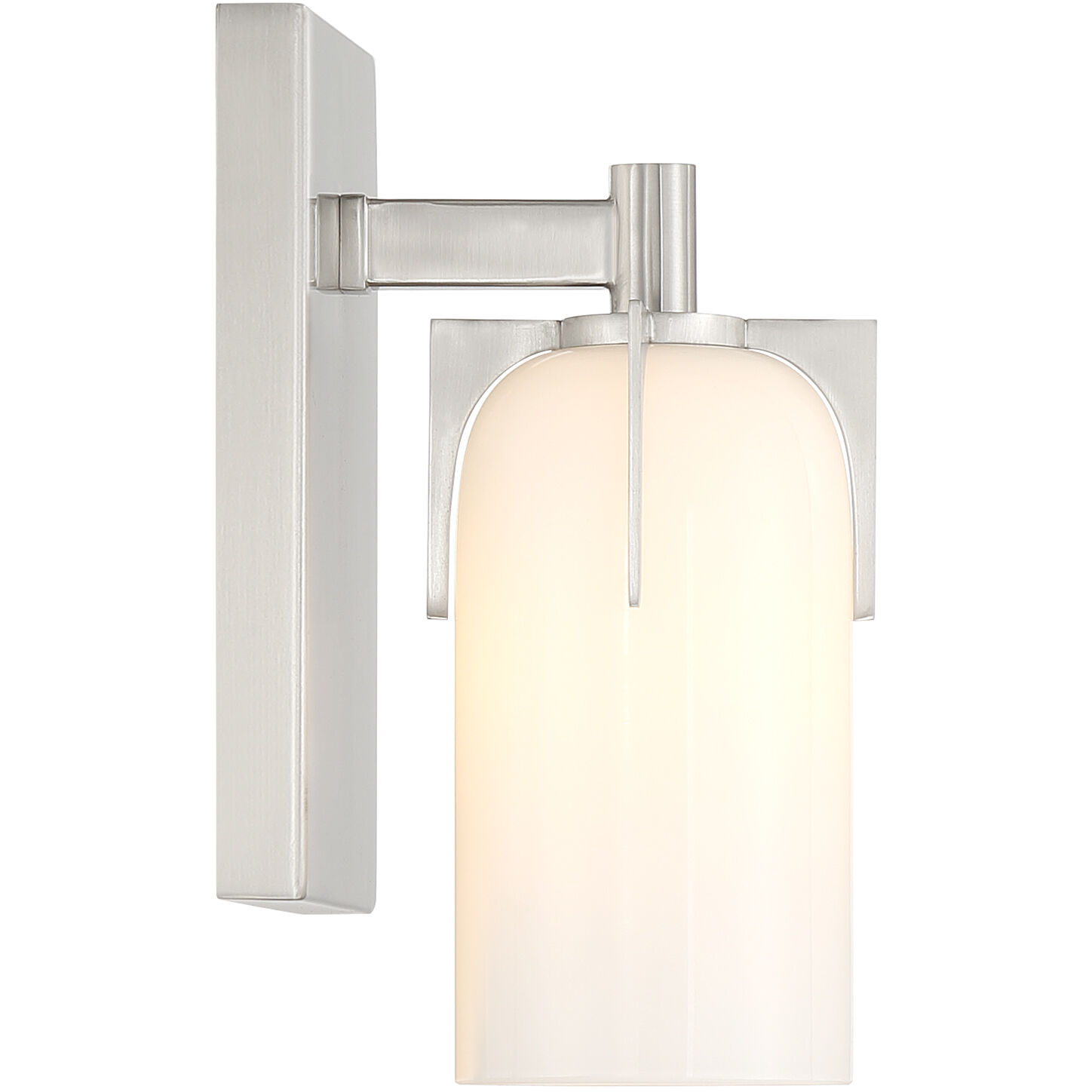 Caldwell 1 Light 4.75 inch Satin Nickel Bathroom Vanity Light Wall Light
