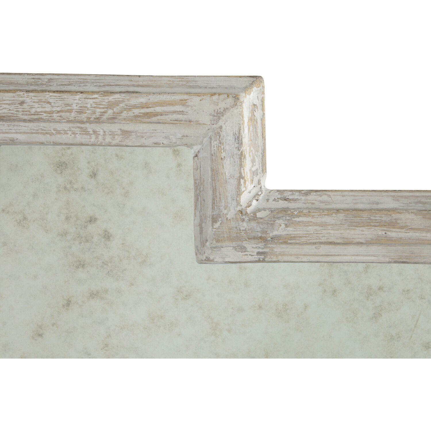 Hilda 68 X 30 inch Antique Mirror / Light Washed Wood Mirror