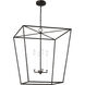 ED Ellen DeGeneres Viota 4 Light 25 inch Aged Iron Pendant Ceiling Light