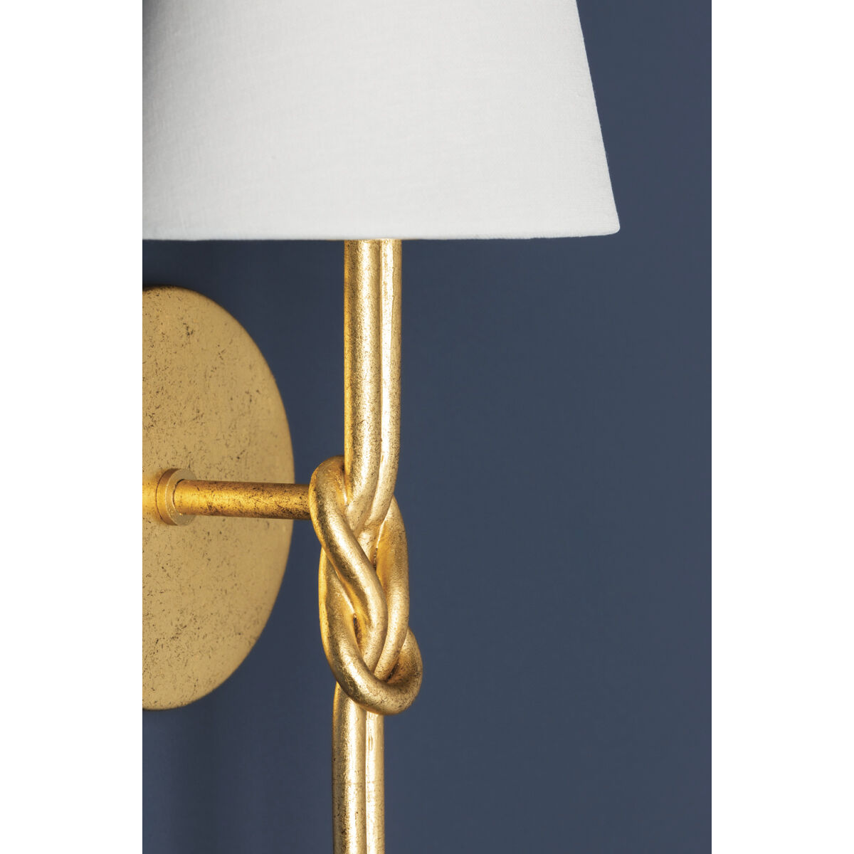 Alburgh 1 Light 6.75 inch Vintage Gold Leaf Wall Sconce Wall Light