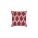 Somerset 20 X 20 inch Dark Red and Ivory Throw Pillow