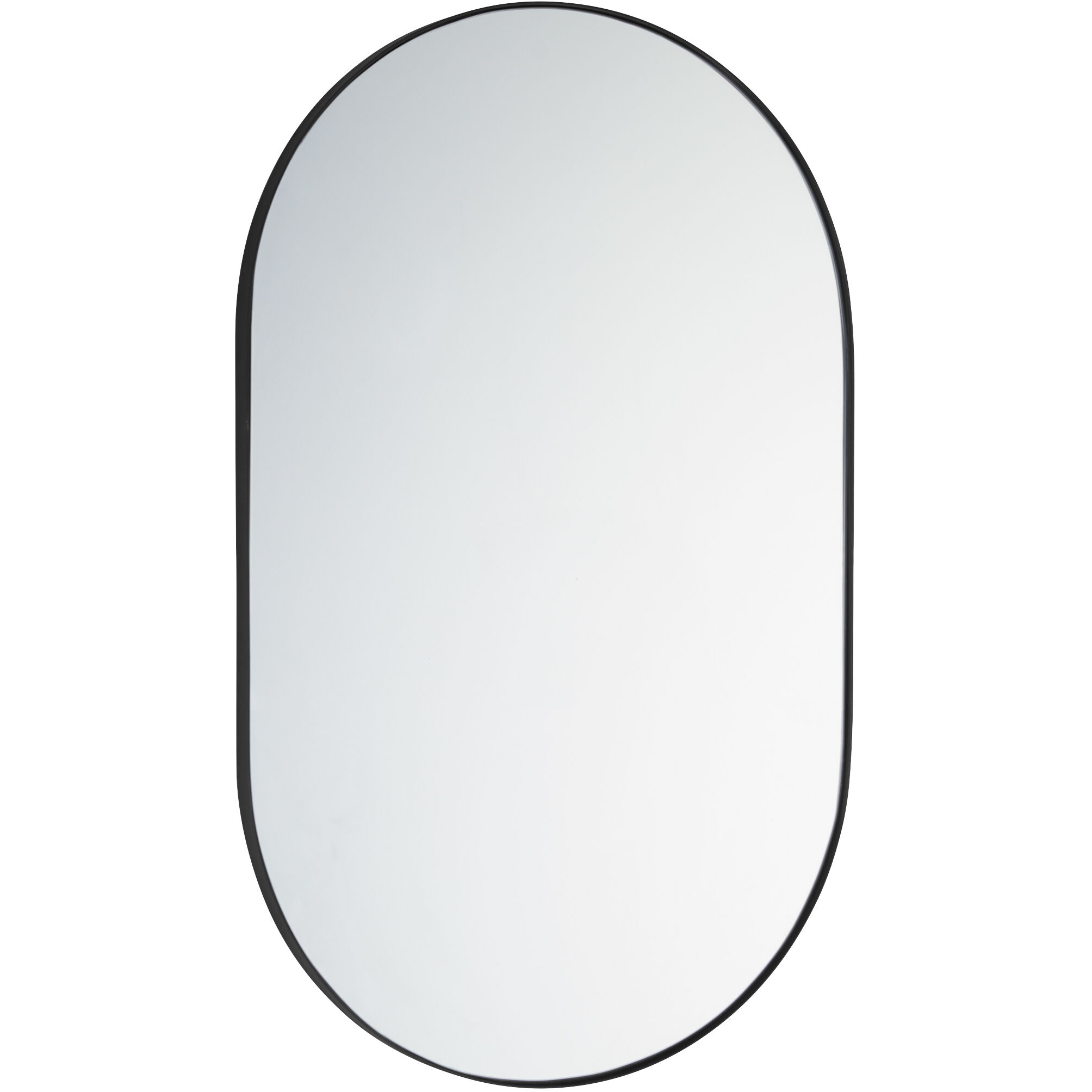 Capsule 32 X 20 inch Matte Black Mirror
