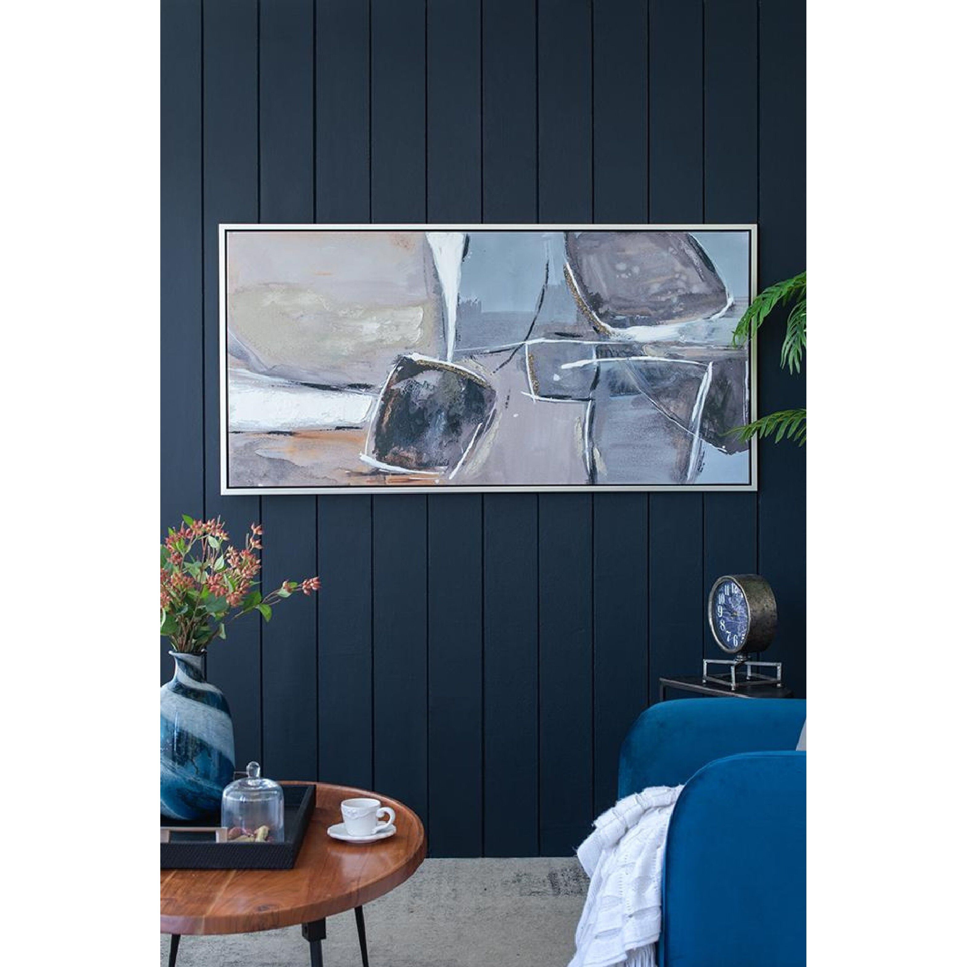 Ice Beige/Gray Wall Art