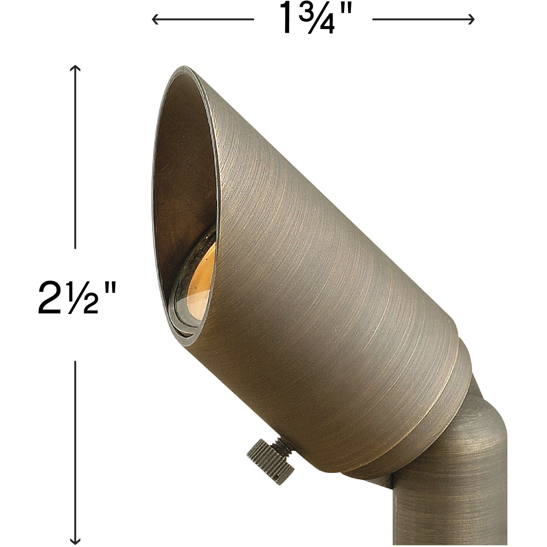 Hardy Island 12v 4.00 watt Matte Bronze Landscape Spot Light