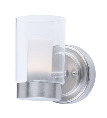 Mod LED 5 inch Satin Nickel Wall Sconce Wall Light