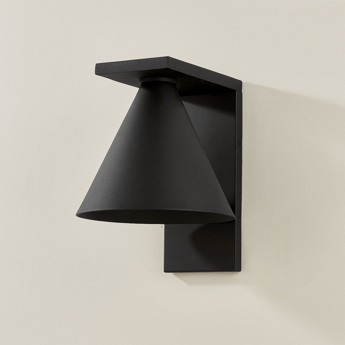 Sean 1 Light 7 inch Textured Black Wall Sconce Wall Light