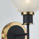 Gem Wall Sconce Wall Light in Glossy Textured White