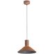 Faroe LED 13.13 inch Coffee/Black Pendant Ceiling Light