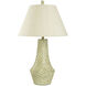 Morgana 31 inch 150 watt Gray Taupe and Brass Table Lamp Portable Light