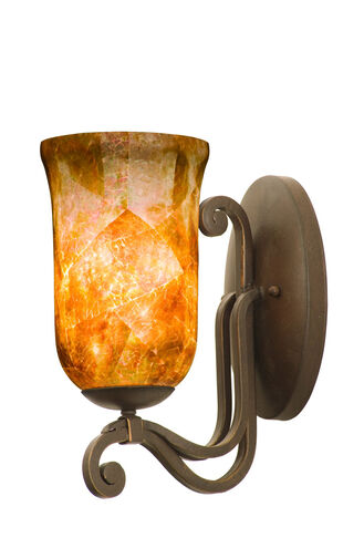 Somerset 1 Light 6 inch Tortoise Shell Wall Sconce Wall Light