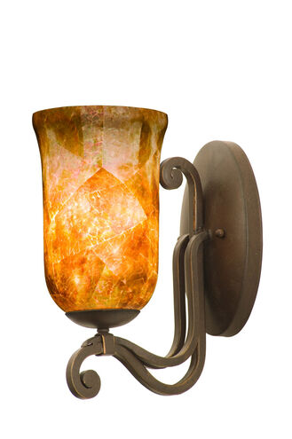 Somerset 1 Light 6 inch Tortoise Shell Wall Sconce Wall Light in Penshell (PENSH)