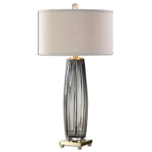Vilminore 33 inch 150 watt Gray Table Lamp Portable Light