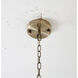 Canada 1 Light 24 inch Brass Single Pendant Lighting Ceiling Light, Satin Gold Metal