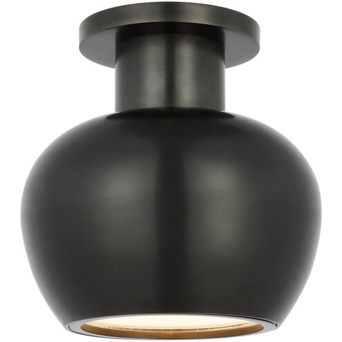 Paloma Contreras Comtesse LED 7.5 inch Bronze Monopoint Flush Mount Ceiling Light