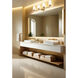 Montford 4 Light 32 inch Modern Gold Bath Vanity Light Wall Light