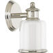 Middlebush 1 Light 6 inch Polished Nickel Wall Sconce Wall Light