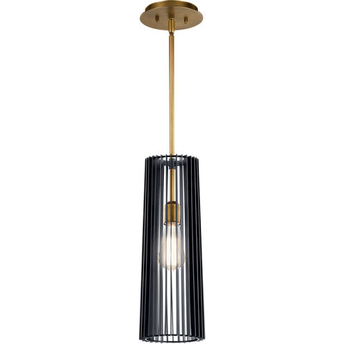 Linara 1 Light 6 inch Black Pendant Ceiling Light