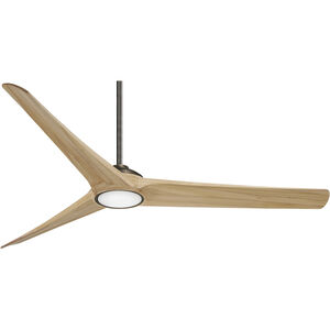 Timber 84 inch Heirloom Bronze/Maple with Maple Blades Ceiling Fan