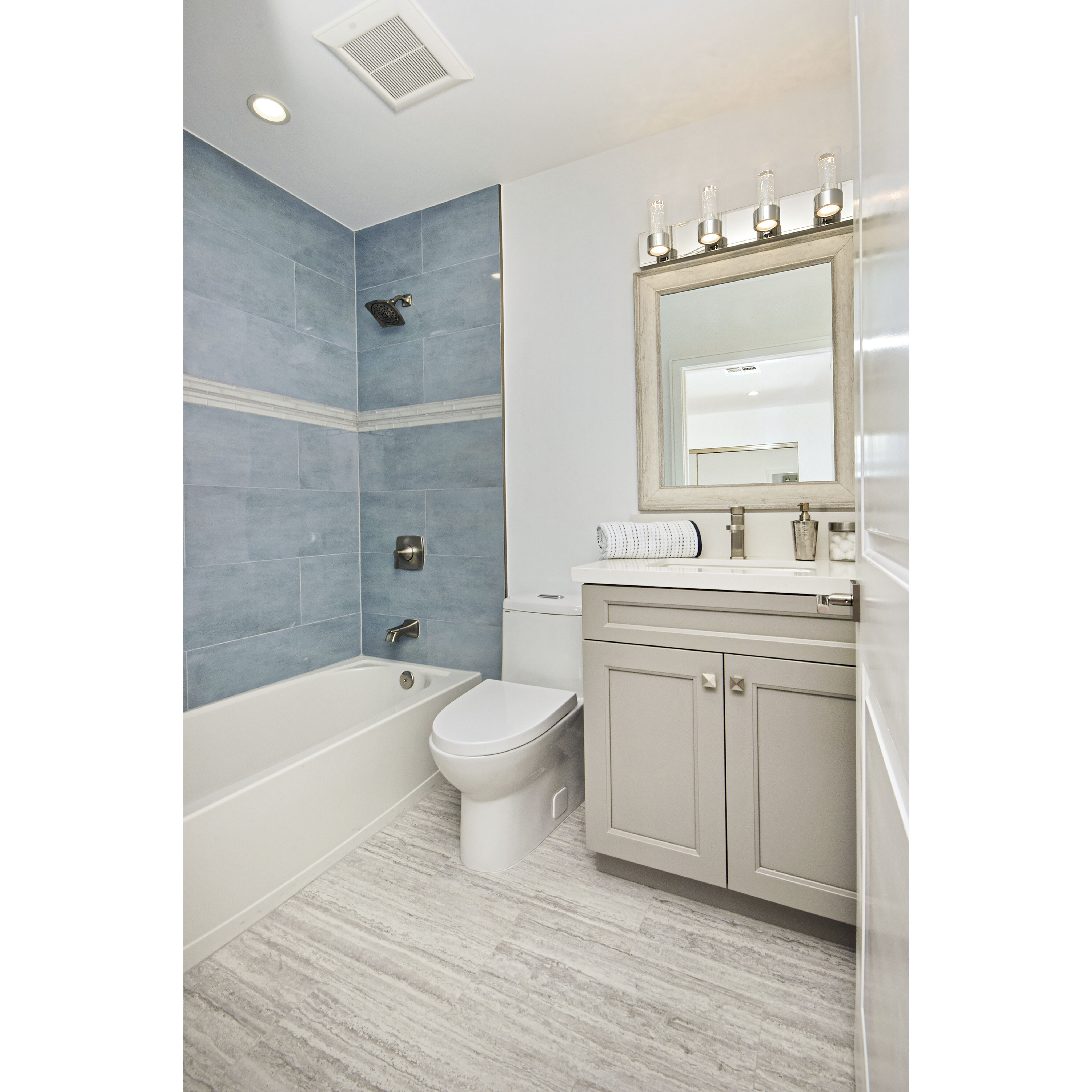 Sync LED 27 inch Polished Chrome Bath Vanity Wall Light