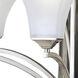 Aurora 9 Light 31.5 inch Satin Nickel Multi-Tier Chandelier Ceiling Light