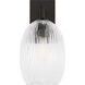 HABLE Serafina 1 Light 4.88 inch Aged Iron Sconce Wall Light