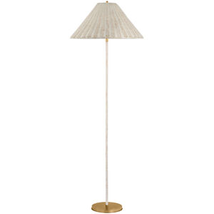 Marie Flanigan Wimberley 60 inch 15.00 watt Soft Brass Wrapped Floor Lamp Portable Light, Medium