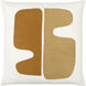Jason Wu 22 X 22 inch Off-White / Copper / Camel / Sand Accent Pillow