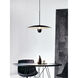 Wilbur 1 Light 16 inch Matte Black Pendant Ceiling Light