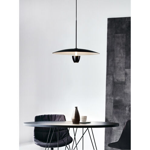 Wilbur 1 Light 16 inch Matte Black Pendant Ceiling Light