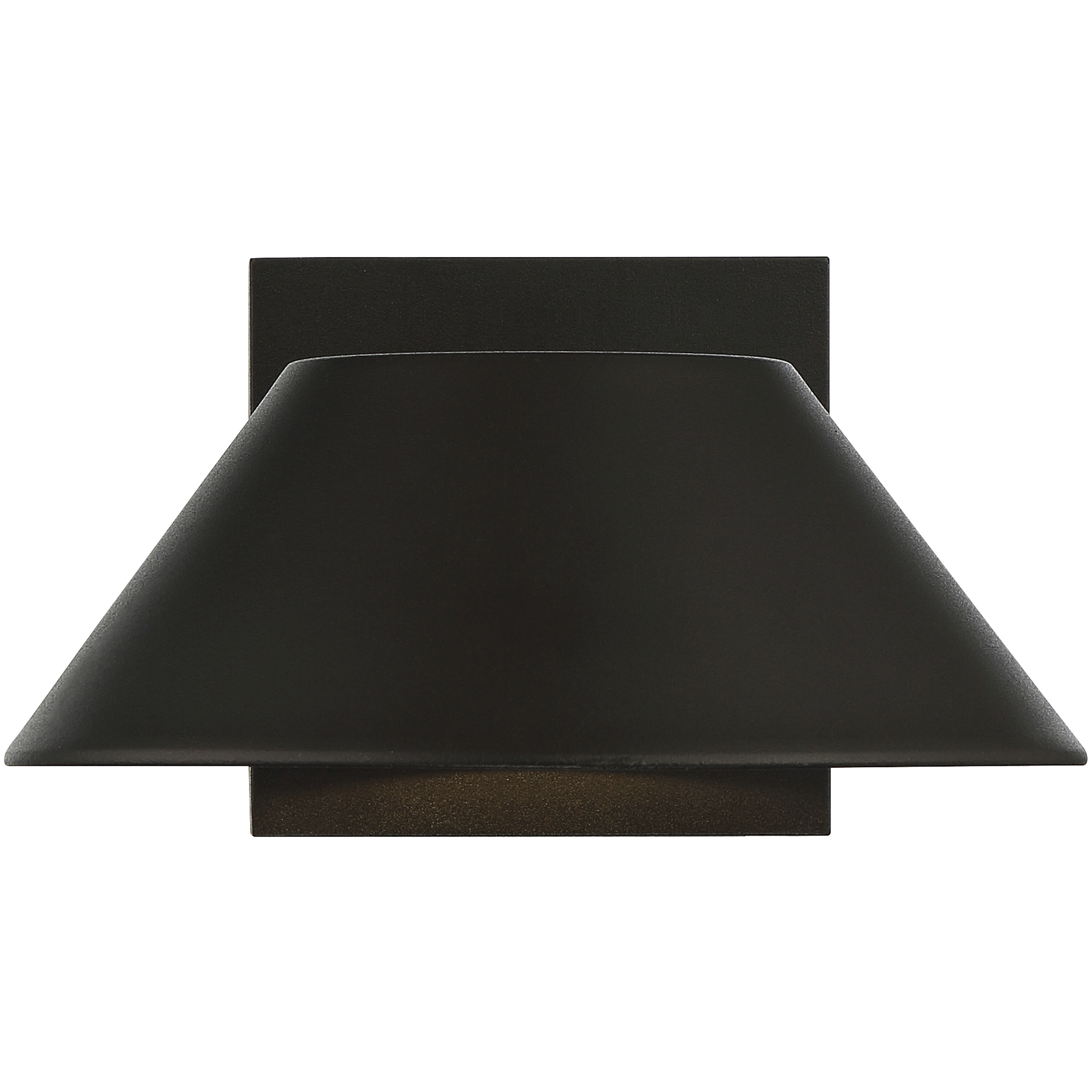 Solano 1 Light 6 inch Black Outdoor Wall Sconce