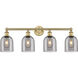Edison Bella 4 Light 32.5 inch Brushed Brass Bath Vanity Light Wall Light