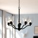 Bellwood 5 Light 24.5 inch Matte Black Chandelier Ceiling Light