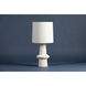 Ramapo 31.5 inch 60.00 watt Aged Brass and Pale Flax Ceramic Table Lamp Portable Light