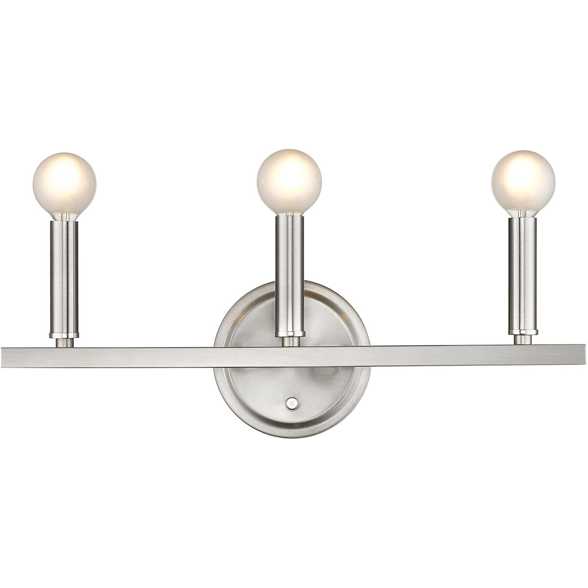Sawyer 3 Light 18 inch Satin Nickel Vanity Light Wall Light