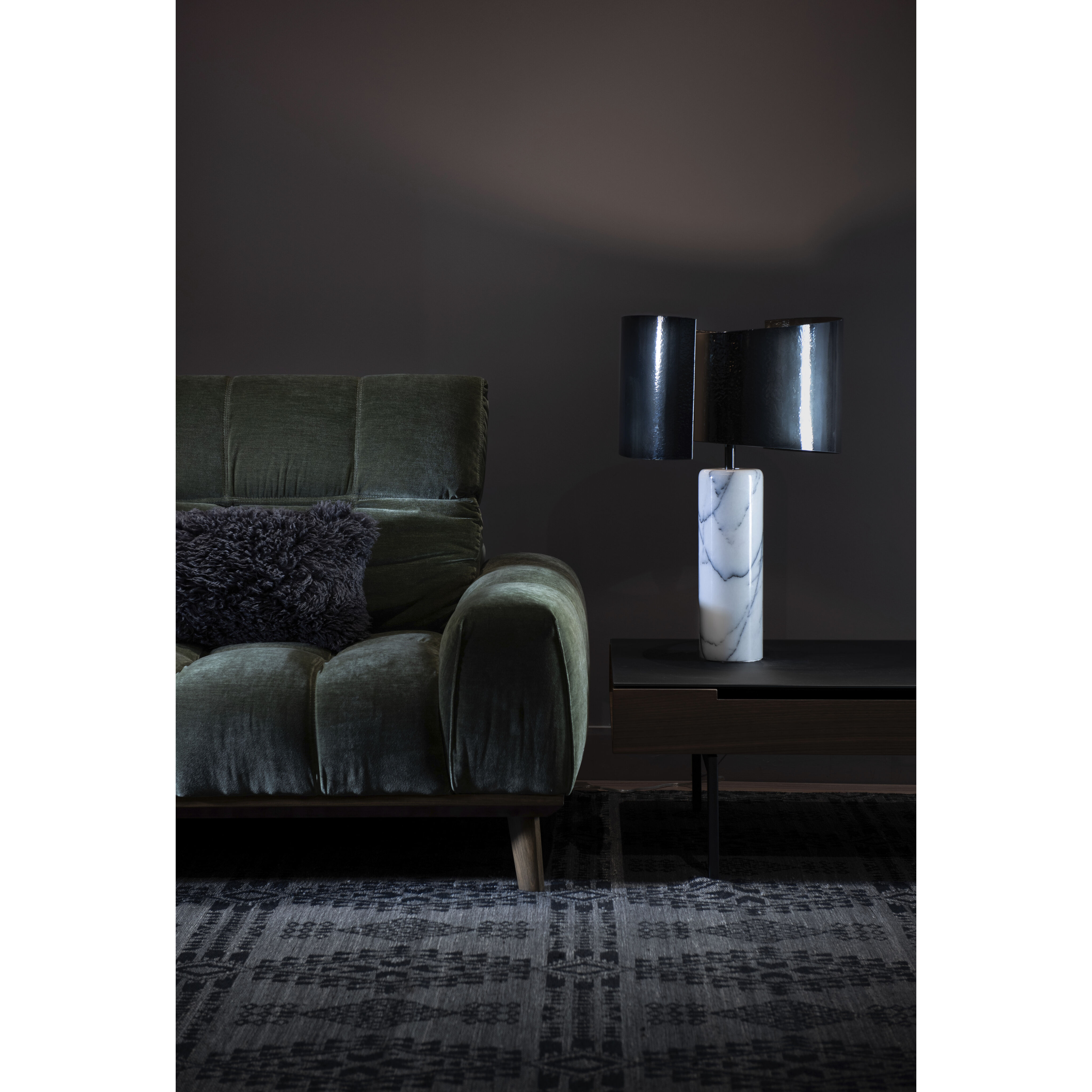 Zen 28.5 inch 60 watt Ink Table Lamp Portable Light