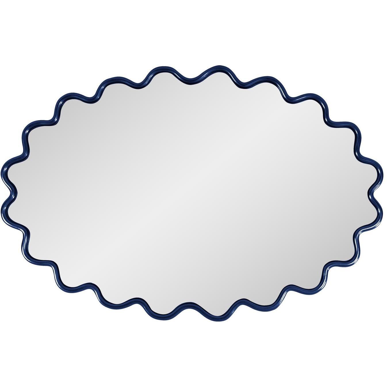 Cloud 36 X 24 inch Navy Mirror