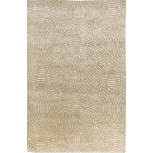 Luminous 36 X 24 inch Khaki, Light Gray Rug