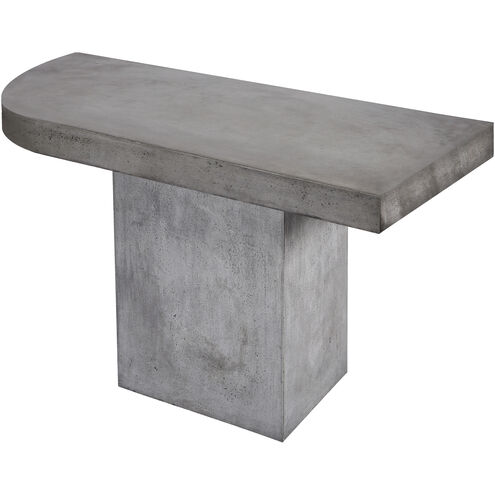 Millfield Polished Concrete Outdoor Bar in Left Side