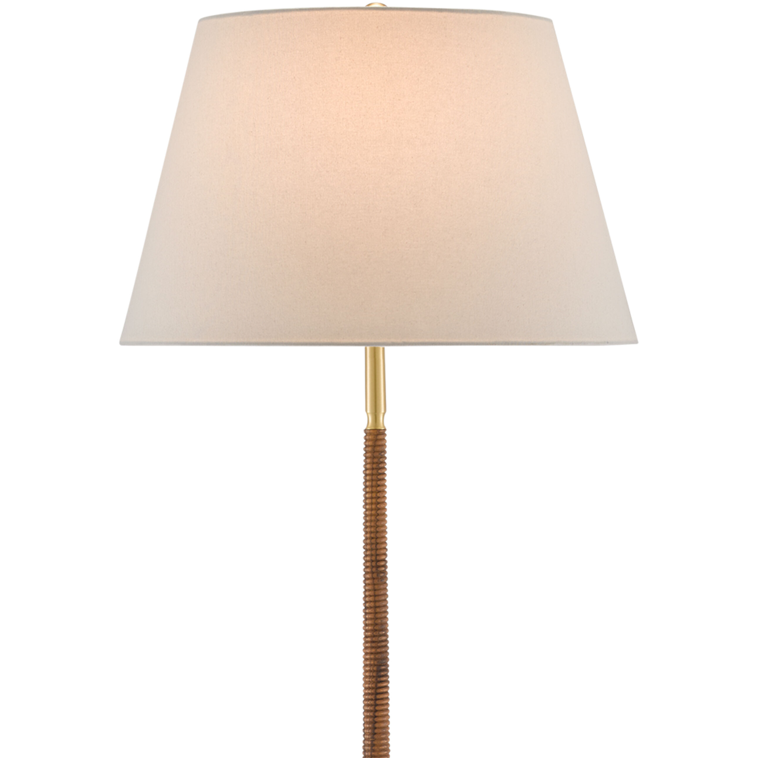 Circus 66.5 inch 150 watt Natural/Brushed Brass Floor Lamp Portable Light