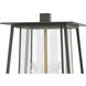 Walker LED 21 inch Buckeye Bronze with Heritage Brass Outdoor Post Mount Lantern