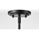 Russel 14 inch Matte Black Pendant Ceiling Light