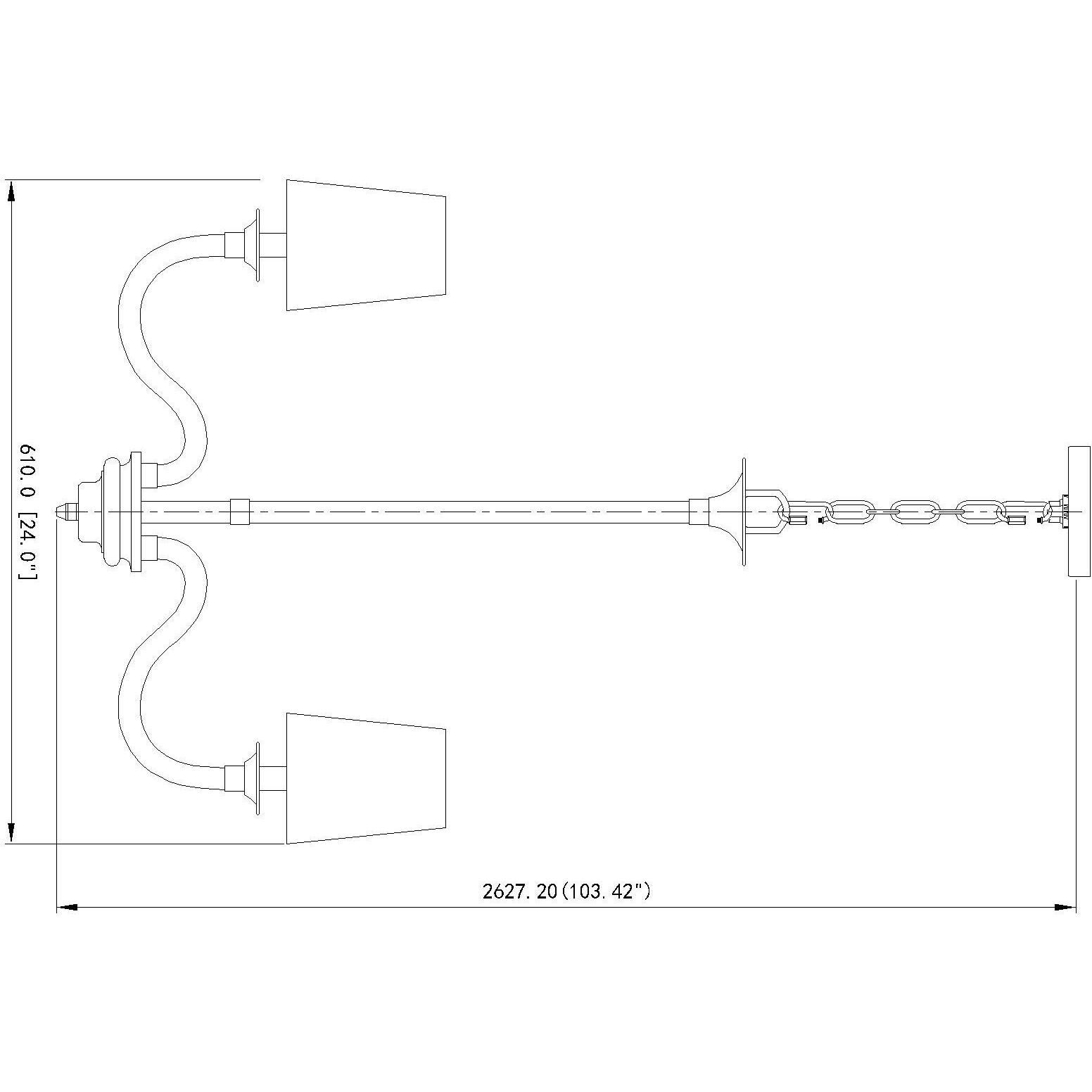 Katerina 5 Light 24 inch Brushed Nickel Chandelier Ceiling Light