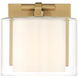 Seville 1 Light 6 inch Legacy Brass Bath Sconce Wall Light