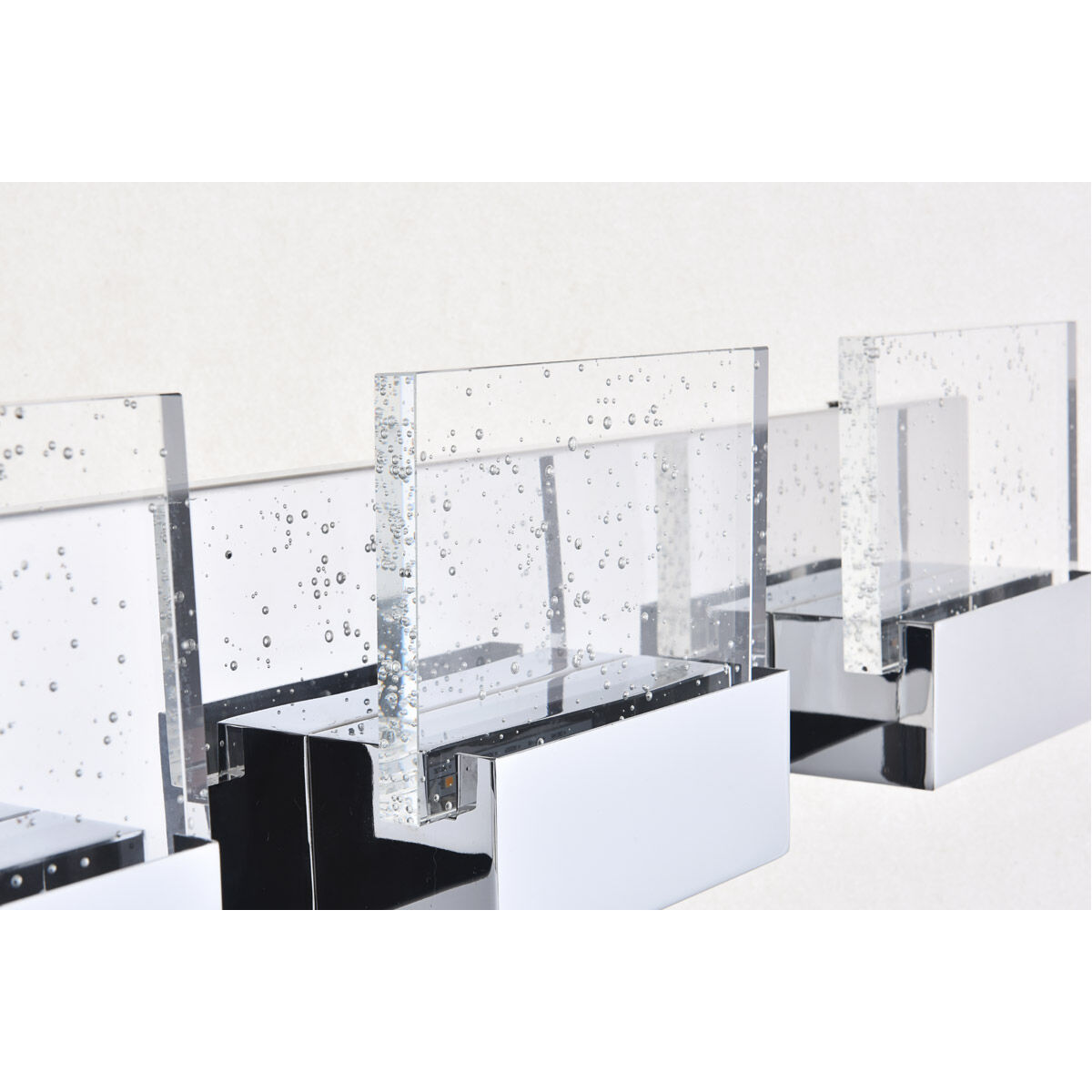 Pollux LED 22.04 inch Chrome Wall Sconce Wall Light