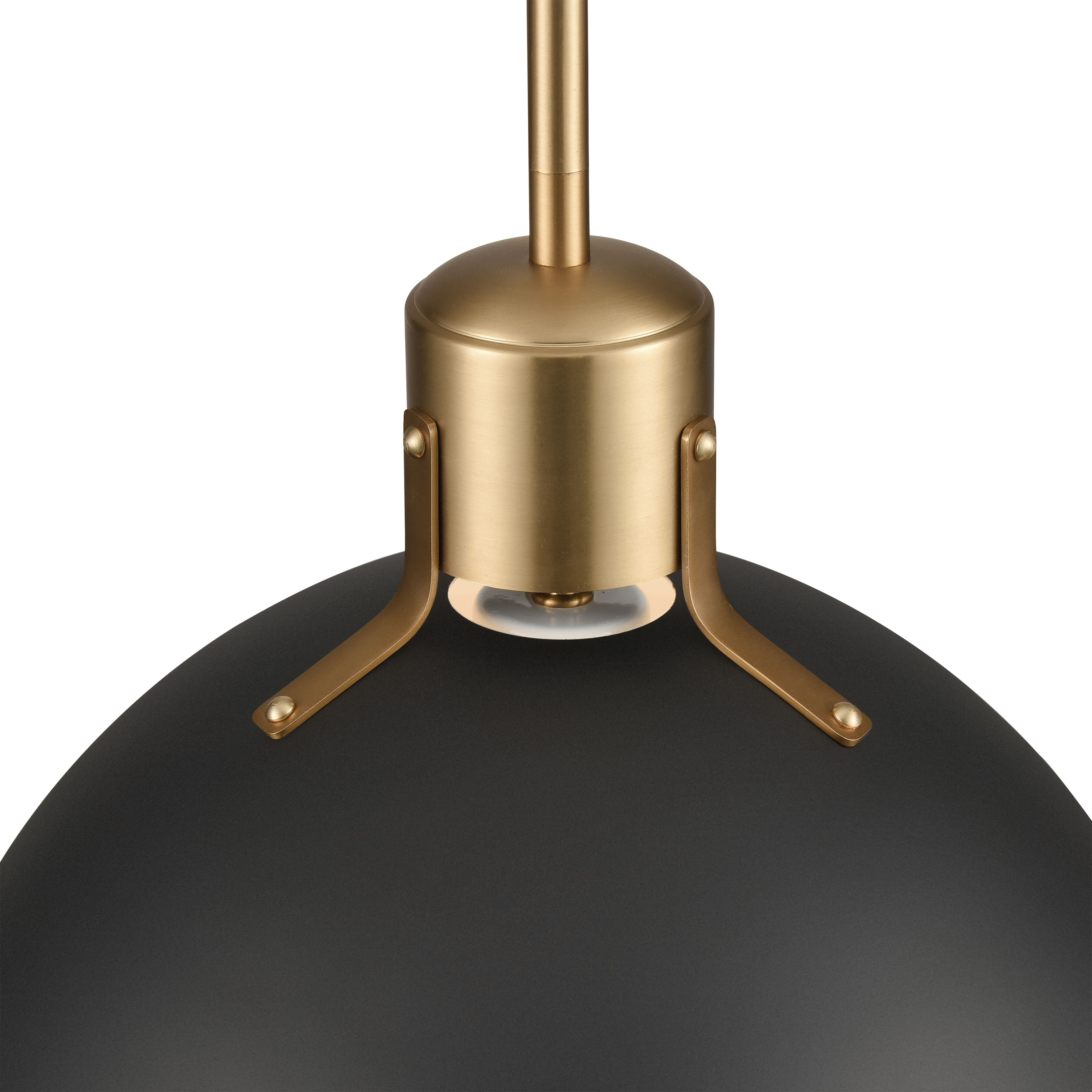 Zayne 1 Light 12 inch Matte Black Pendant Ceiling Light