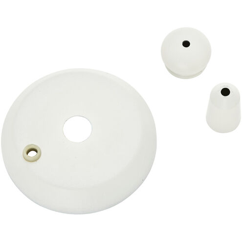 Fan Accessory Cottage White Cap and Finial Pack
