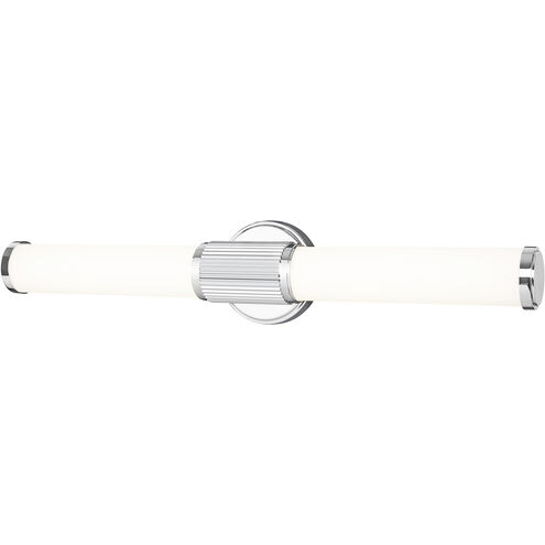 Solange LED 25.5 inch Chrome Bath Vanity Wall Light