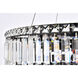 Maxime 12 Light 24 inch Black and Clear Chandelier Ceiling Light
