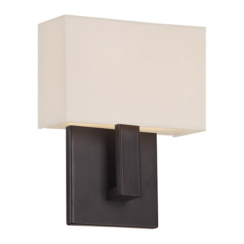 WAC Lighting Manhattan LED 3 inch Brushed Bronze ADA Wall Sconce Wall Light, dweLED WS-13107-BO - Open Box