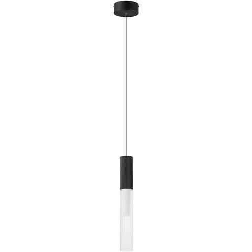 Reeds LED 2.25 inch Black Single Pendant Ceiling Light